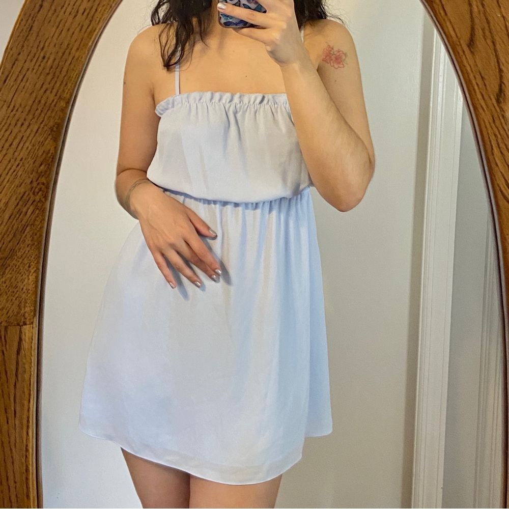 Baby blue sundress